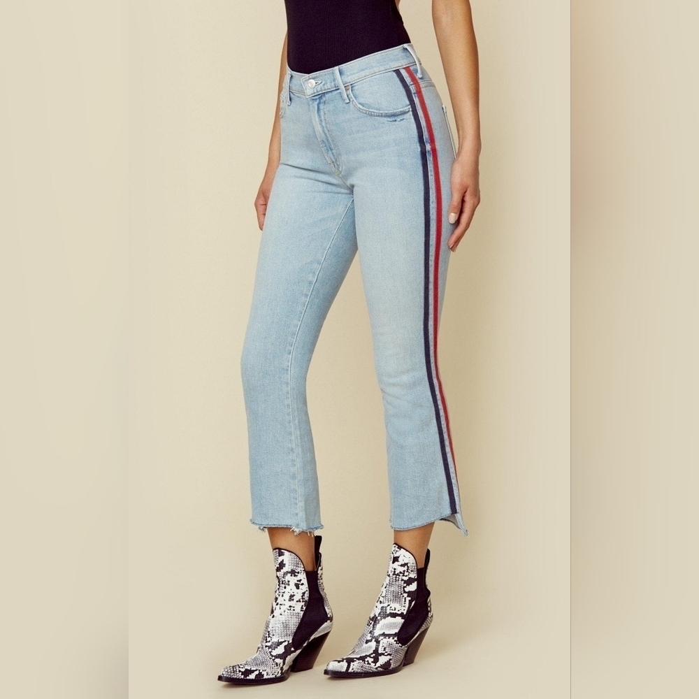 MOTHER SUPERIOR The Insider High Waist Crop Jeans